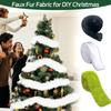 5M/10M Ткань из искусственного меха с длинным ворсом для DIY Рождественской куклы Ленточные ленты для лоскутного шитья Плюшевая игрушка Борода Волосы Материал для поделок