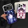 G-Genshin Impact Колумбина Чехол для телефона для iPhone 17,16,15,14,13,12,11,Pro,XS,Max,Plus,Mini,SE4,E Белый Матовый Ударопрочный Чехол
