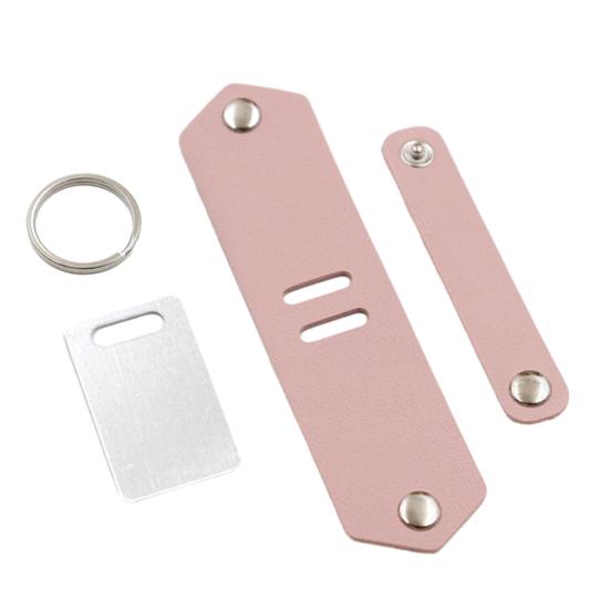 Брелок из искусственной кожи женский маленький изысканный с надписью в стиле леттеринг ко Дню матери