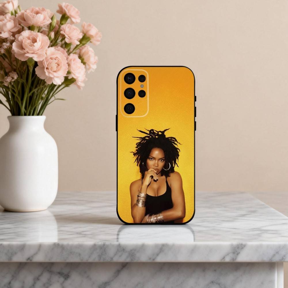 Singer L-Lauryn-N H-Hill-L Phone Case For Samsung S25,S24,S21,S22,S23,S30,Ultra,S20,Plus,Others Soft Black Case
