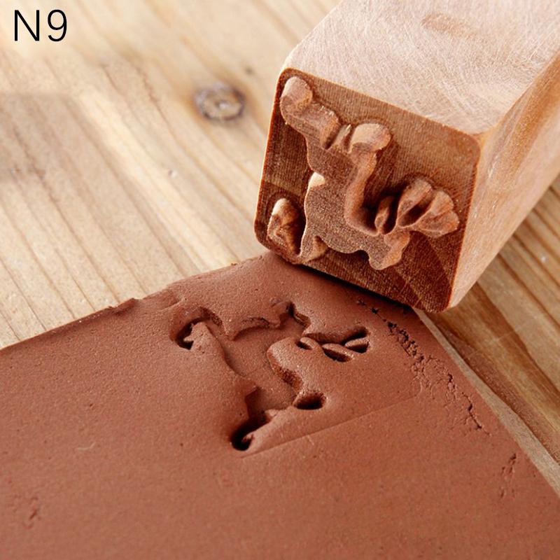 Резные деревянные штампы ручной работы. Печать на деревянной печати. ​​Блоки для глиняной керамики своими руками.