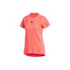Training Round Neck Running Short Sleeve T-Shirt Women Tops Pink GL6923