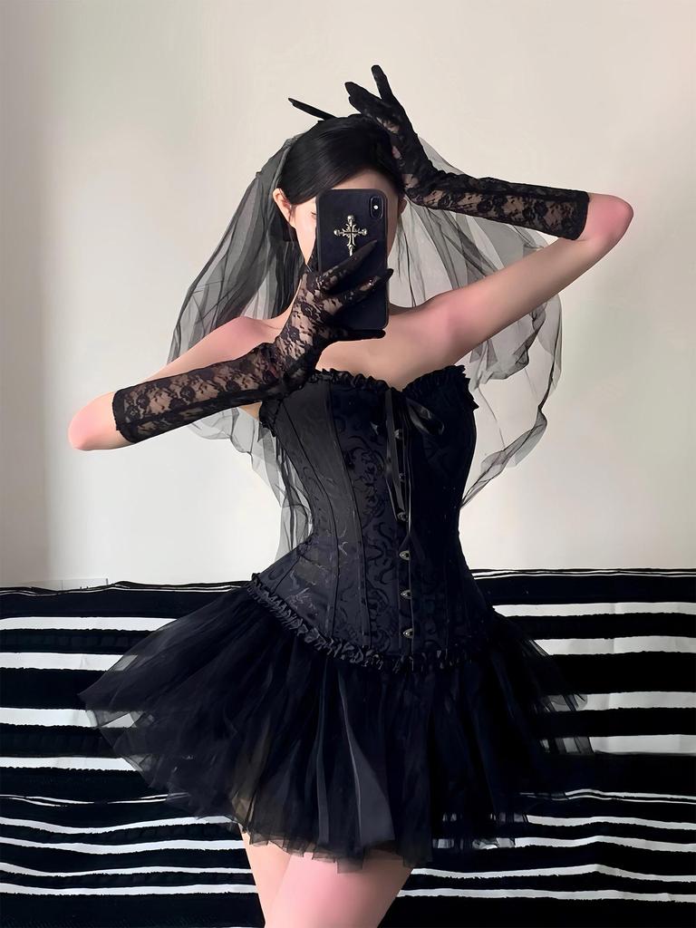 Костюм балерины «Чёрный лебедь» на Хэллоуин: Сексуальный наряд дьявола и ангела