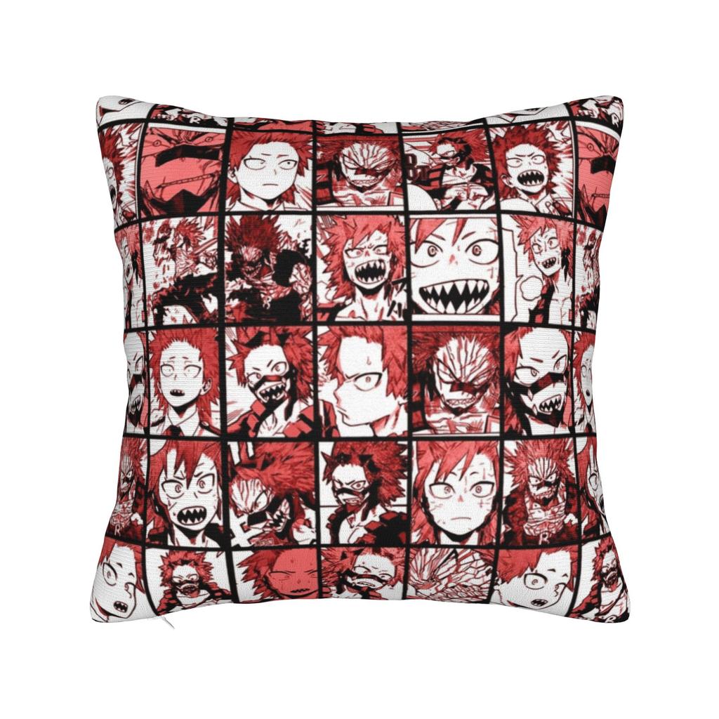 My Hero Academia Наволочка Квадратная Коллаж Хоукс Академия Чехлы для Подушек Декоративная Наволочка на Молнии в Винтажном Стиле для Дома