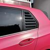 Для VW Golf MK8 2020 2025 2025 2025 Автомобильные задние жалюзи Боковая накладка на окно Наклейка Вентиляционное отверстие Совок ABS Углеродное волокно Черный