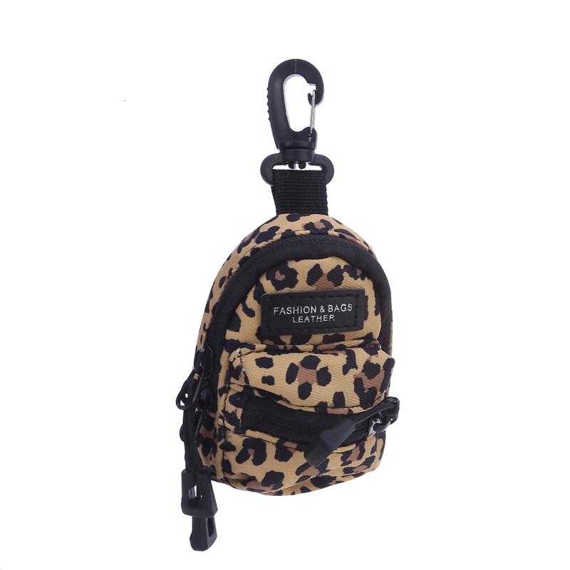 Женский милый мини-спортивный кошелек с принтом зебры, креативная сумка для ключей, универсальная маленькая подвесная сумка