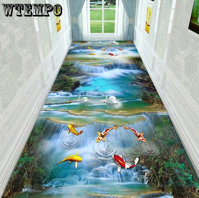 3D ковер для лестницы для гостиной, дома, декоративный ковер для коридора, для отеля, для прохода, длинный ковер, для входа, для спальни