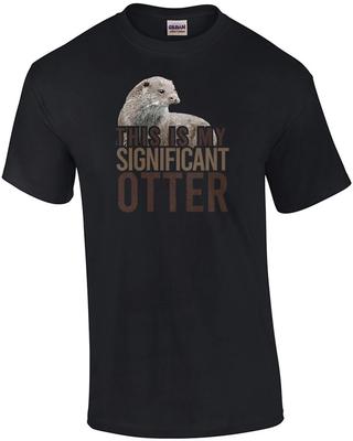 This Is My Significant Otter - Funny Pun T-shirt