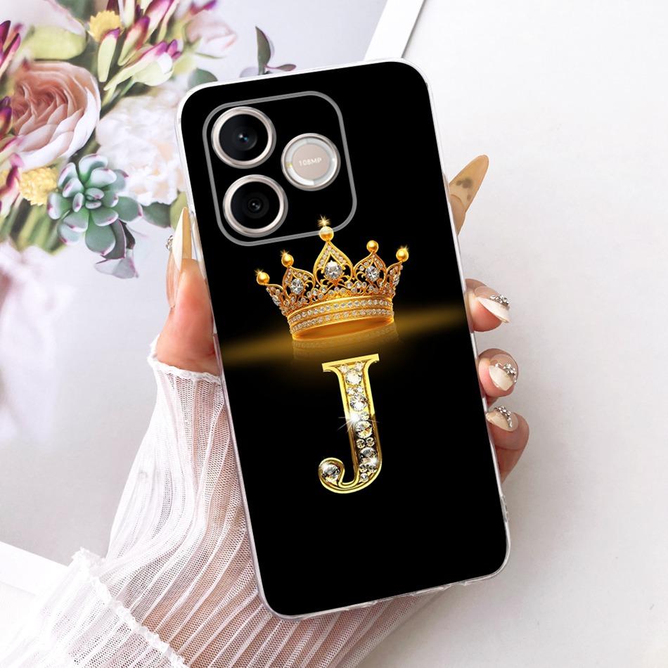 Для Honor 600 Lite Honor600 2026 Модный чехол для телефона с буквой-короной Для Honor 600 600Lite 5G Мягкие силиконовые TPU чехлы