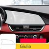 Для Alfa Romeo Giulia 2015- Защитная пленка из ТПУ Автомобильная GPS-навигация Рычаг переключения передач Экранная пленка Противоцарапающиеся Аксессуары