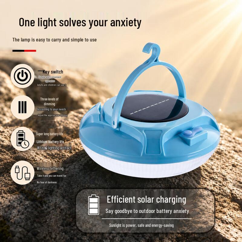 Портативная светодиодная лампа NuFeng для кемпинга и ночных рынков