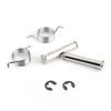 Front Foot Pegs Footrest For Honda CB250 CB600F HORNET 250 600 CBR600F NC700