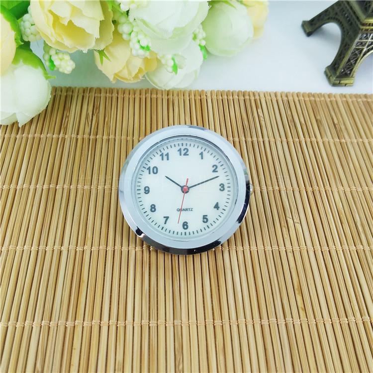 Supply Craft Watch Head, Bell Bile Crystal Handicraft, Clock Head, Luminous Watch Core, Inlaid Diameter 33Mm