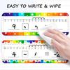 32 Pack Number Line Dry Erase White Board Double Sided Classroom Must Haves Math Manipulatives Teacher Supplies for Kindergarten Elementary Special