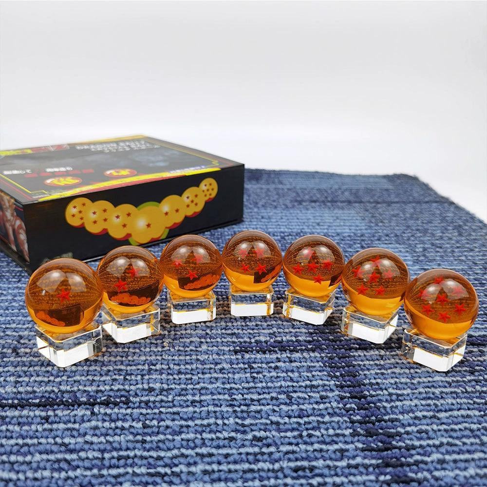 Dragon Ball Z Rystal Ball 4.3cm Action Figures Anime Shenron Wishing Balls Collection Model Decoration Creative Desk Decor Gift