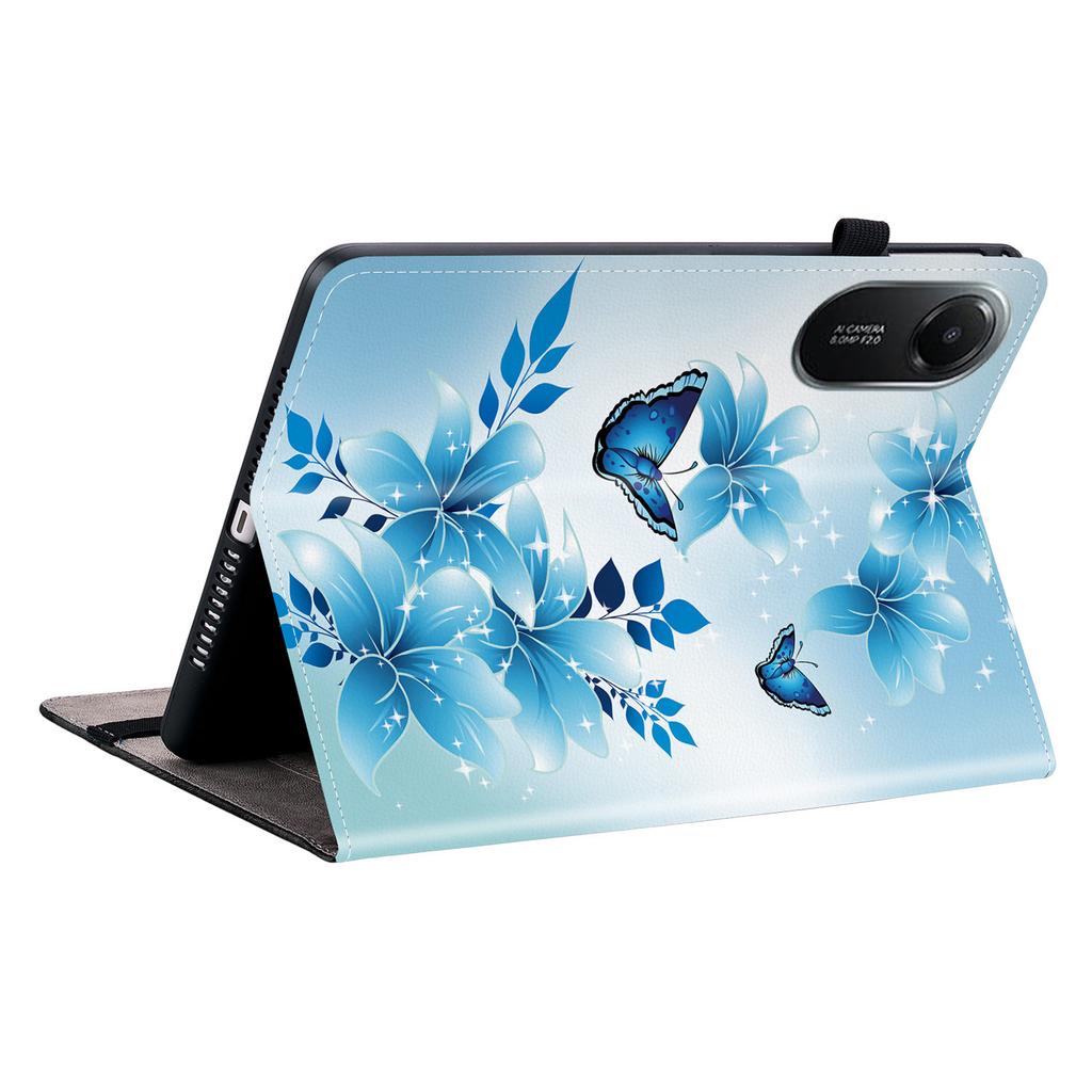 For Xiaomi Redmi Pad 2 Leather Case Pattern Printed Stand Tablet Cover with Card Slots