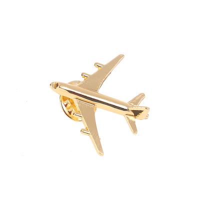 Металлическая брошь в виде самолета, значок из сплава Diy Pin, винтажная пряжка, значок, пряжка, ювелирные аксессуары