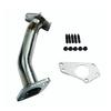 Turbo Up Pipe Non-Reso Exhaust Race Performance For Subaru Impreza WRX&Sti