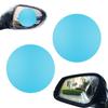 Nano-coated Rainproof PET Layer Film Protective Anti Fog Mirror Film Rainproof Car Side Mirror Rain Guard Stickers