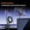 K007 Strong Magnetic Car Phone Holder Foldable Design 360° Adjustable Vacuum Mount For Car/Desk/Bathroom/Universal Use