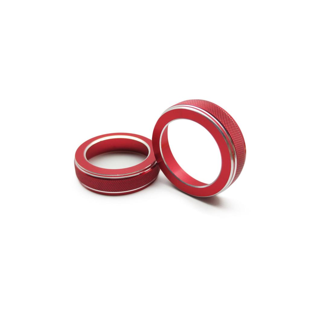 Jeep Grand Cherokee AC Knob Decorative Rings - Interior Mod Kit