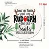 Винтажное металлическое настенное искусство в виде оленя, деревенский рождественский знак с сосной для дома, фермерского дома, праздничного декора