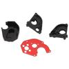 Адаптер пластины крепления двигателя RC Корпус коробки передач для Axial SCX24 124 RC гусеничного автомобиля
