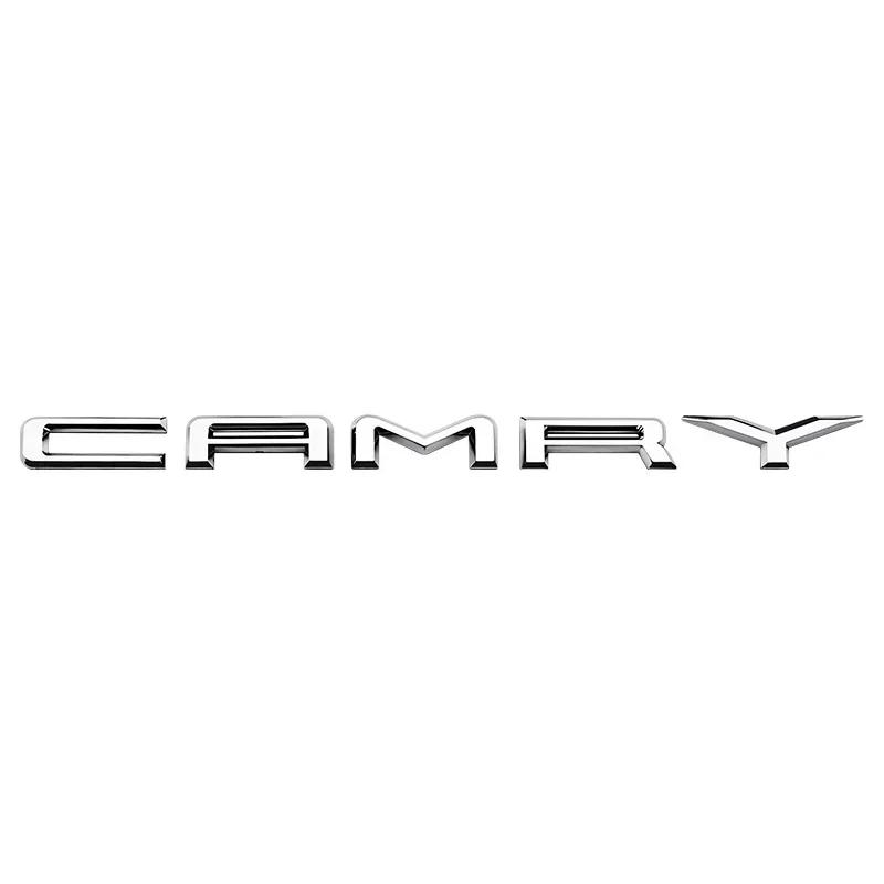 1pc 3D ABS High Quality Camry Sticker Car Letter Front Emblem Rear Tail Trunk Decals Badge Sticker Decal for Toyota Camry