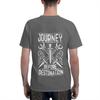 Journey Before Destination Hong Kong Style Reversible Tshirt Artistic Boy Embroidery Cotton Tee