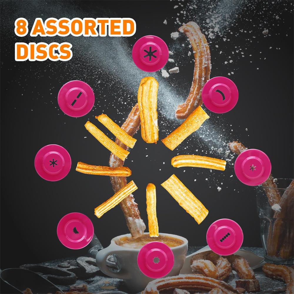 Ручной пресс для печенья DIY, машина-пистолет, декоративная отжимная машина для изготовления чурросов, приспособление для выпечки оладий