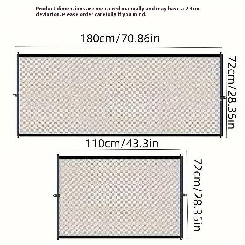 Складной забор для собак, сетка для изоляции питомцев, защитный забор, волшебные ворота для питомцев, дверь безопасности для детей