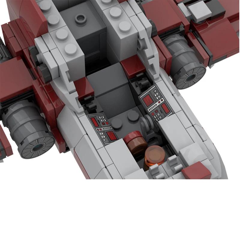 Конструктор MOC No Man's Sky: СИЯЮЩИЙ СТОЛП BC1 Космический корабль Научная фантастика Модель для сборки своими руками Конструктор Игрушка Подарок для ребенка DIY