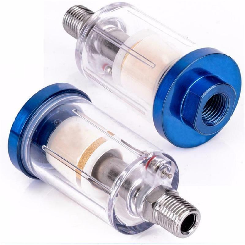 Цифровой краскопульт с регулятором давления воздуха, водоотделителем и фильтром 1/4"