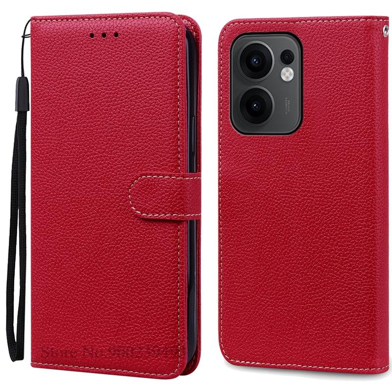 Чехол Reno 13F для Oppo Reno 13F Чехол Кожаный Чехол-книжка с кошельком для Oppo Reno 13F 5G Чехол Мягкая Обложка-книжка Coque Fundas Shell