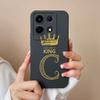 Для Infinix Note 30 Pro Vip 30i Чехол Корона 26 Букв Улучшенная Защита Камеры Мягкий Чехол из Жидкого Силикона Для Infinix Note30 30Pro