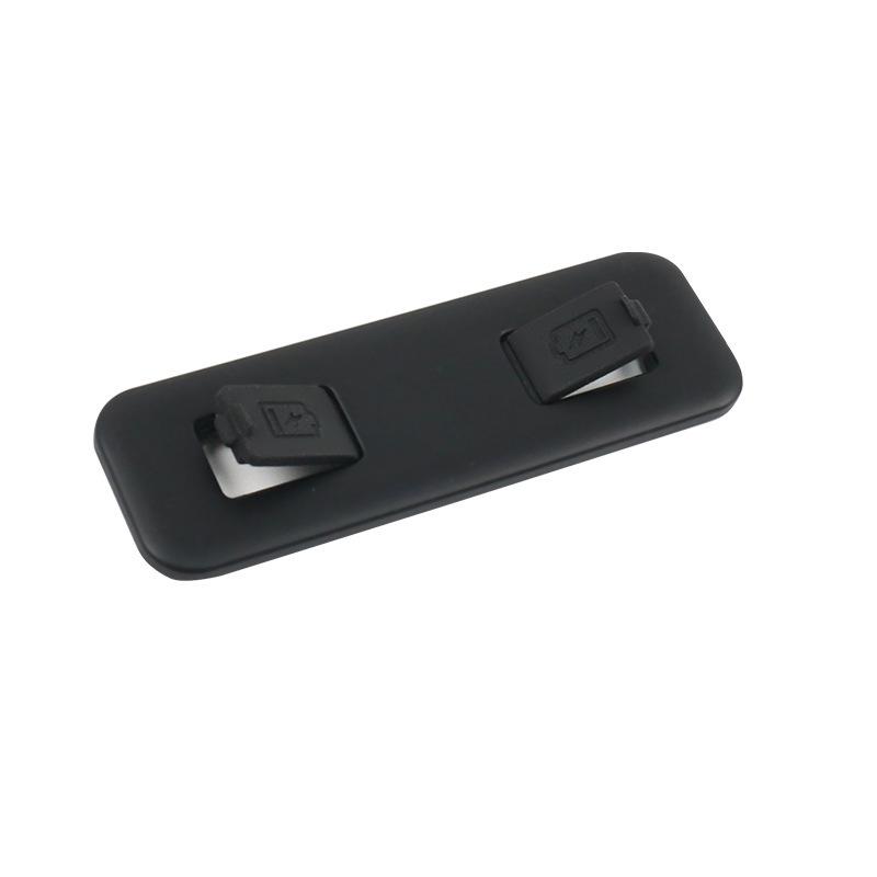 JiKrypton X USB Port Dust Cover - TPE Protective Cap for Car Interior Modification