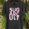 Vtg Retro Sugarcult Band For Family Black All Size T Shirt Vintage Soft Unisex Designer Clothes Casual Breathable