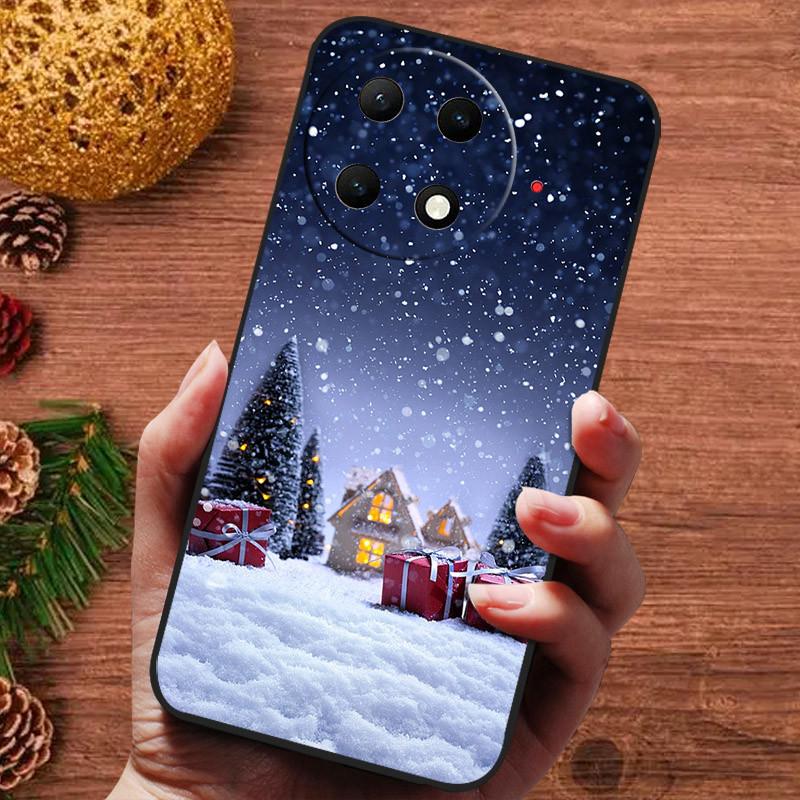 Рождественская расписная обложка для Tecno Camon 30S Pro Чехол Силиконовый Мягкий Фундас для Camon 30 Premier Camon30 4G 30 Pro 5G Чехол для телефона