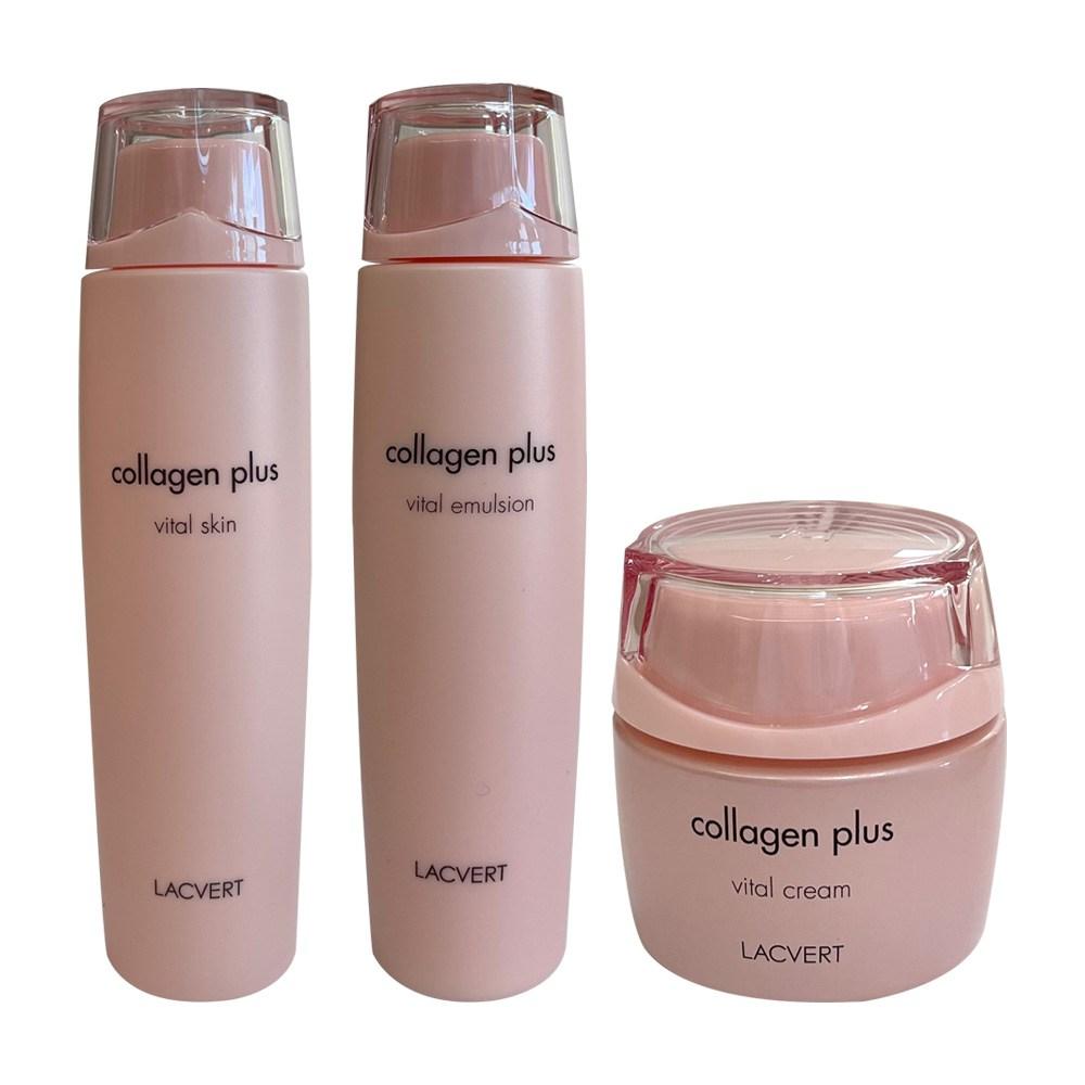 Collagen Plus Vital 3 типа кожи 220 мл + эмульсия 220 мл + крем 60 мл 1 набор