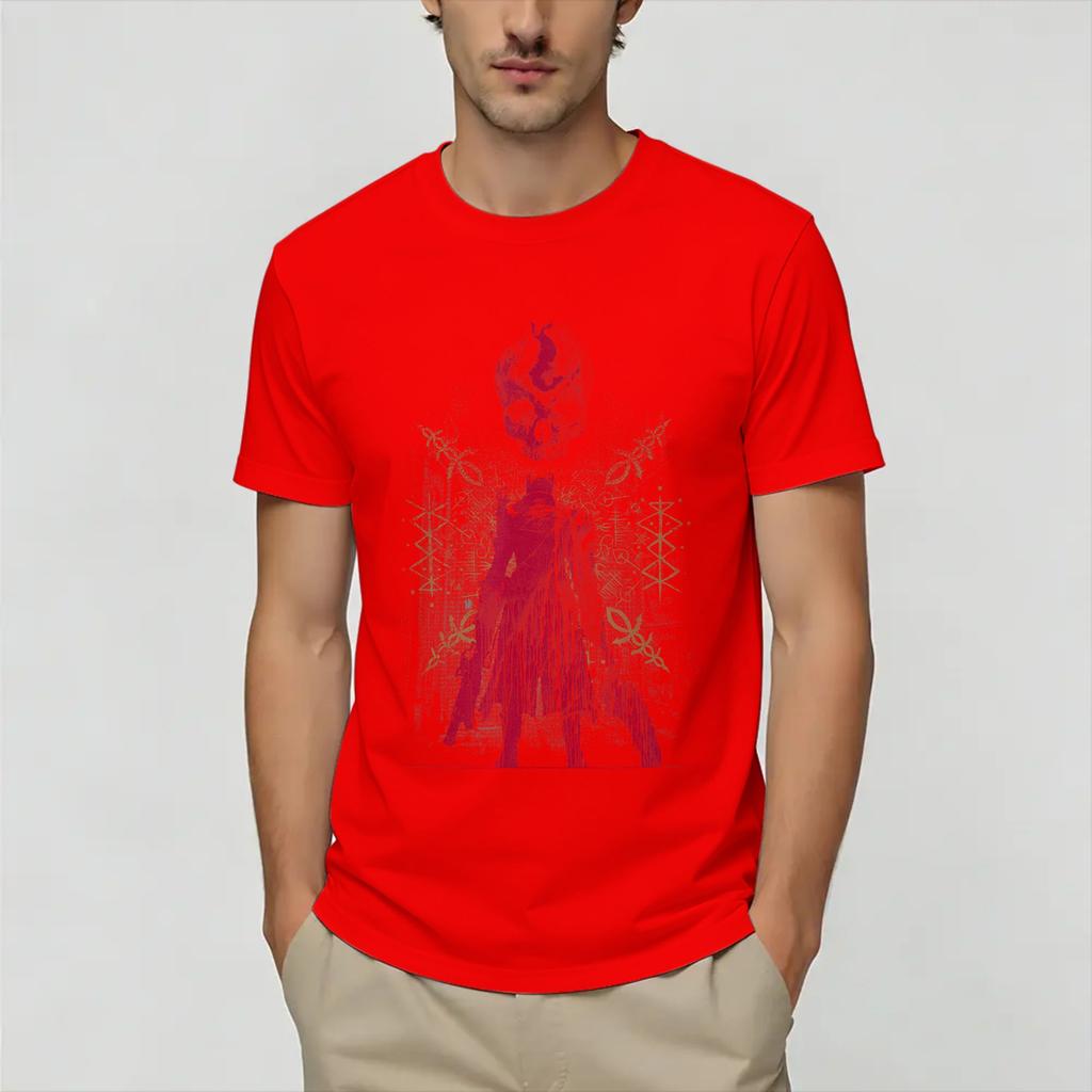 Hunter Bloodbornes T Shirt Summer Trending T Shirts Male Cotton Round Neck Oversized Top Tees Short Sleeves Funny Tshirt