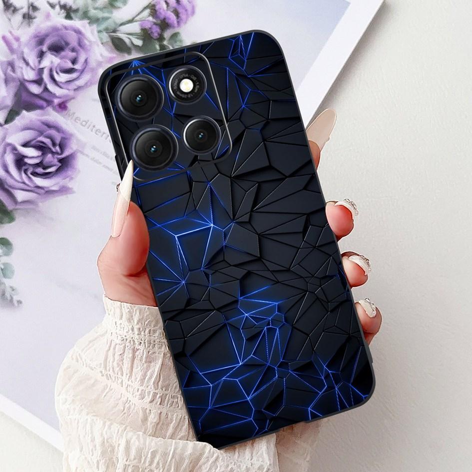 Для Motorola Moto G86 Power 5G Чехол Новый Модный Цветок Бамбук Кошка Мультфильм Мягкий Силикон Задняя Крышка Для Moto G86 Power 2025 Coque