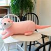 Otter Stuffed Doll Sloth Pillow 40cm 60cm Plush Toy Reallife Otter Stuffed Animal Otter Plush Toy