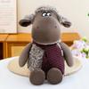 Creative Plush Sheep Pillow Toy With Long Faux Fur For Kids Bed Decor Gift