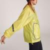adidas Полосатая спортивная куртка с капюшоном для бега женская куртка желтая HS8197