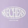 Skechers Модная вязаная футболка-пуловер с круглым вырезом, короткий рукав, унисекс, светло-снежно-голубой L225U042-00EW