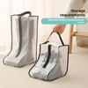 Shoe Bag with Handle Zipper Closure Water-Resistant Dust-Proof Travel Bag Slippers Boots Shoes Storage Organizer
