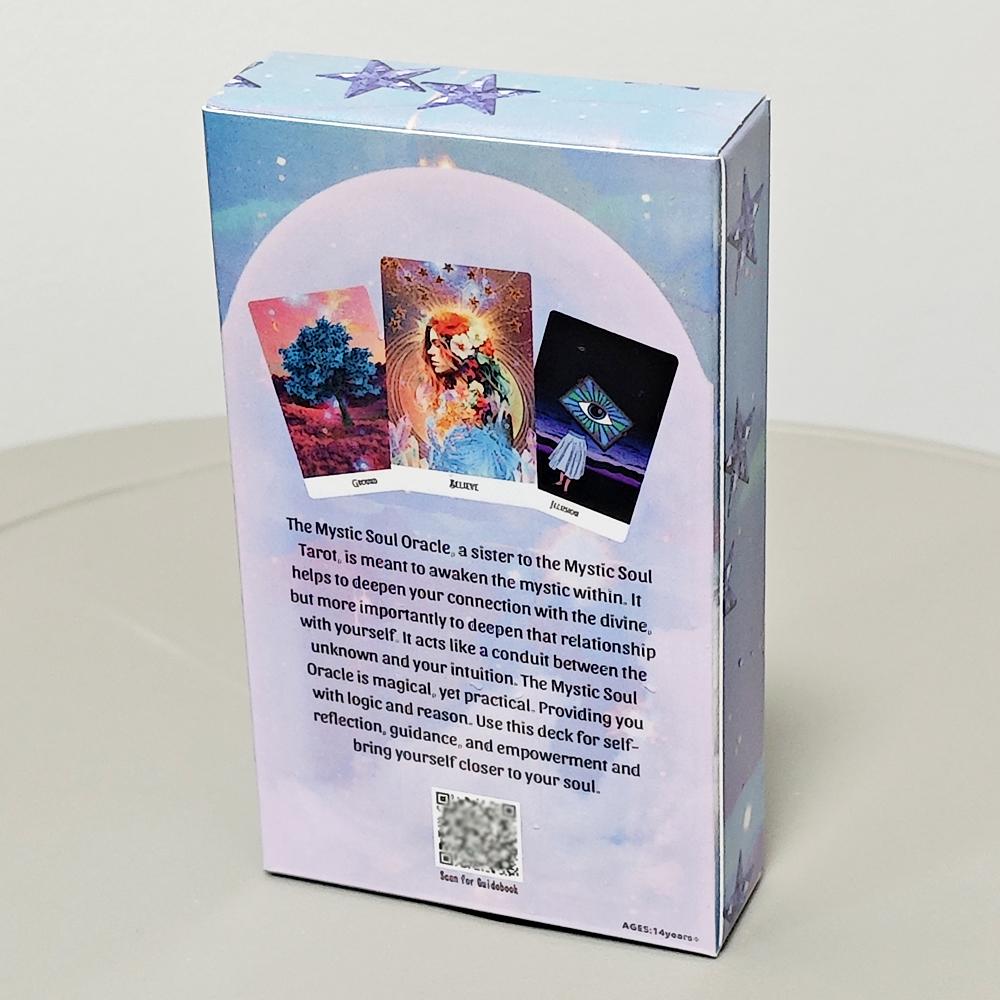 Mystic Soul Oracle 10.3*6см 60 карт в этой колоде для самоанализа и руководства