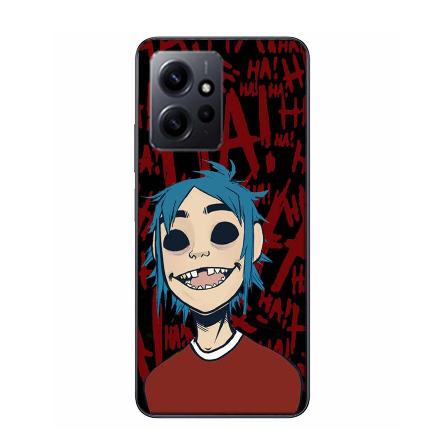 Аниме чехол для телефона Gorillaz для Redmi 12 13C 12C 15C 9 10 10C Note 13 Pro Plus 14 15 Pro 9T 9C 9A Мягкий чехол из ТПУ Прозрачные чехлы для мобильных телефонов