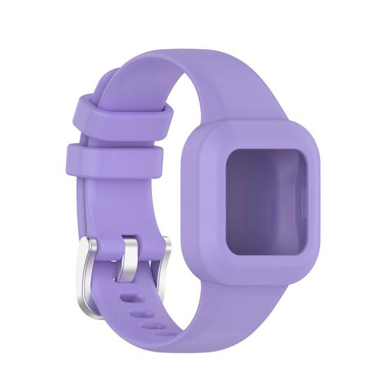 Watch Band One-piece Wrist Bracelet Strap Soft Silicone Watchband for Garmin Fit JR3/Vivofit