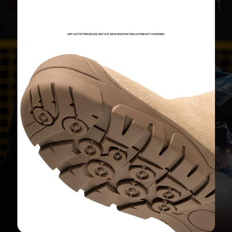 Safety Shoes 6KV Insulated Shoes Anti-smash and Anti-puncture Labor Protection Shoes for Electric Welders Men's Slip-on Safety Shoes